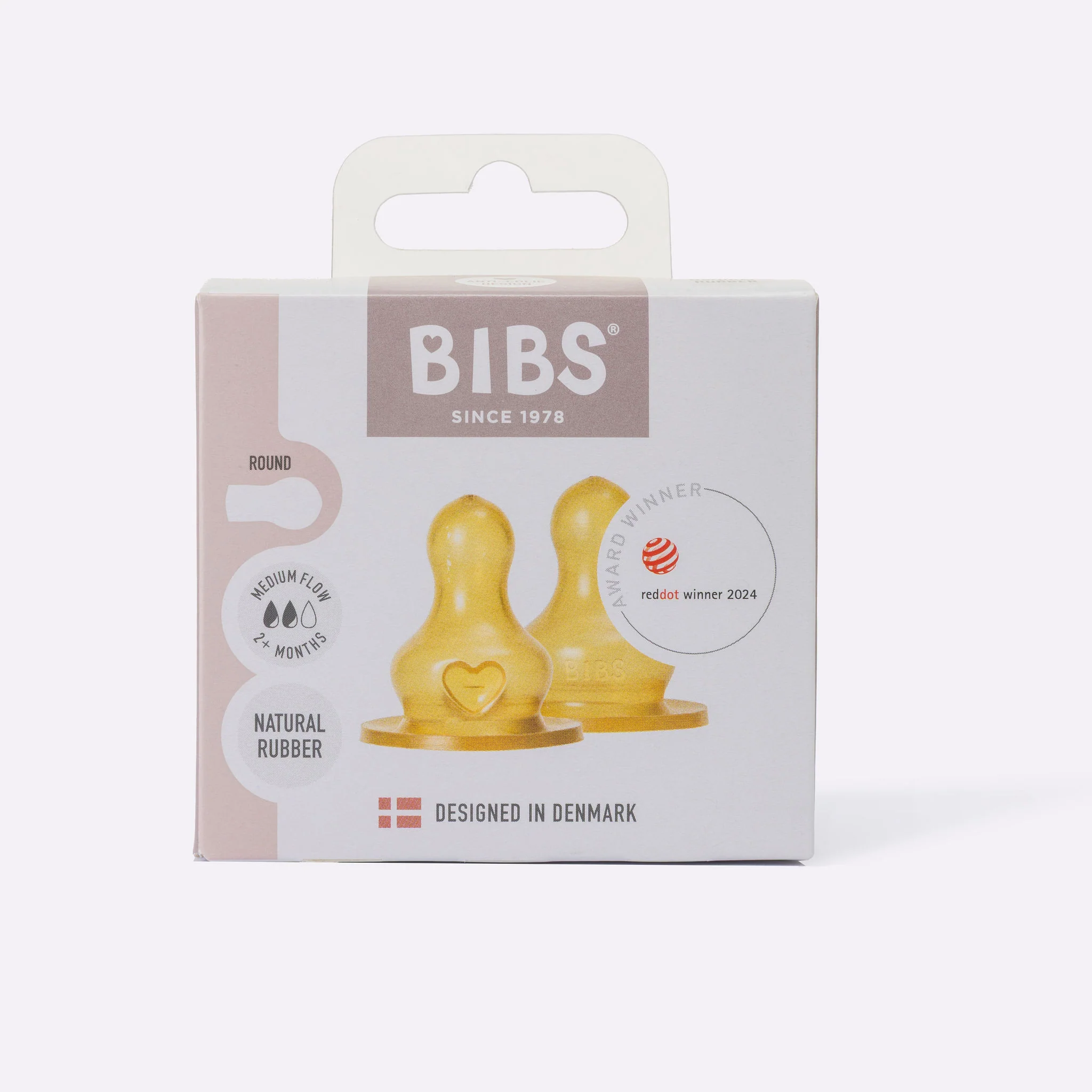 BIBS Bottle Nipple Medium Flow 2pk - Image 4